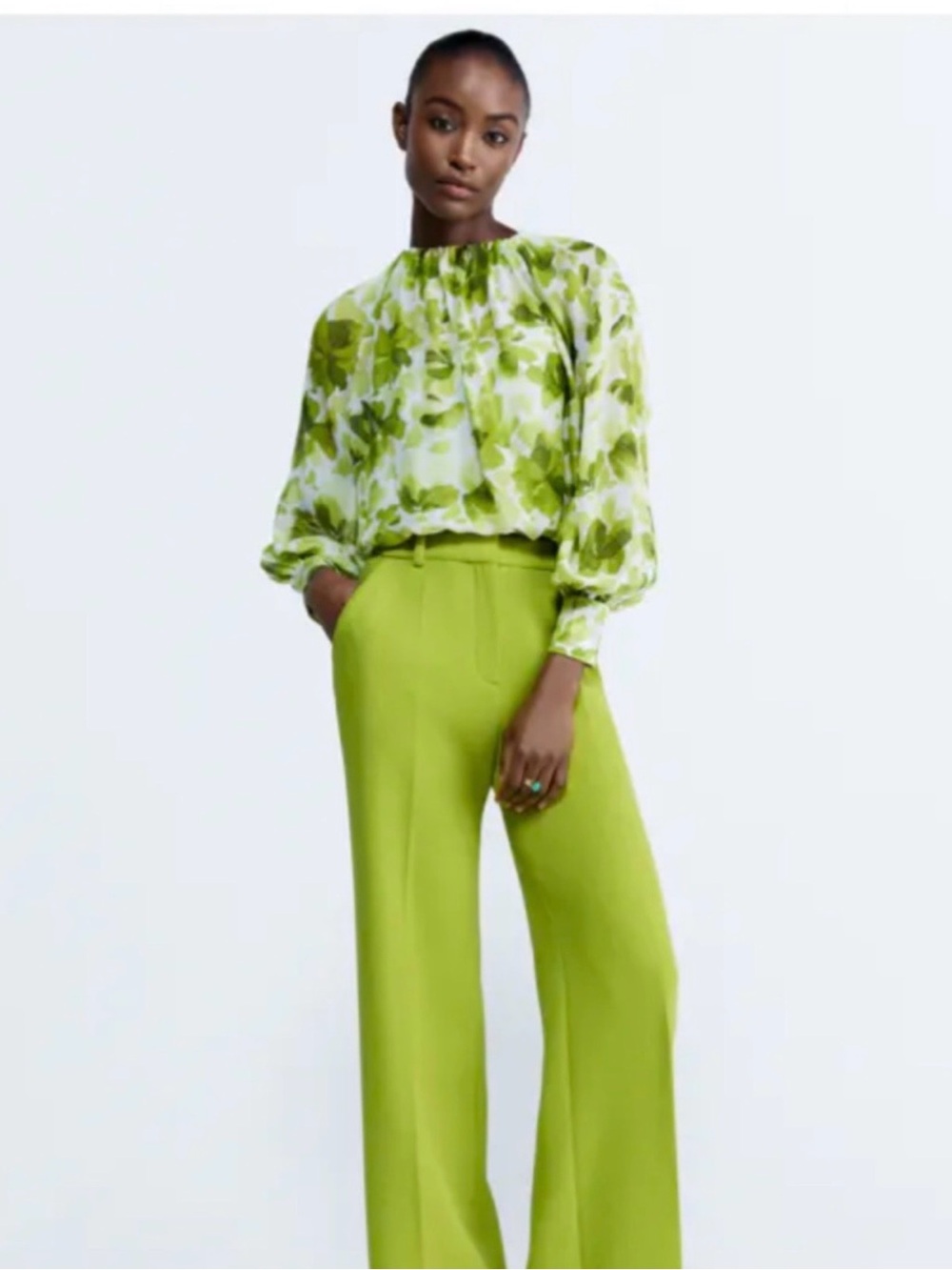 The Fold Rossana Silk Blouse - Picture 2 of 6
